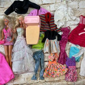 Vintage Barbie Doll and Clothes Lot